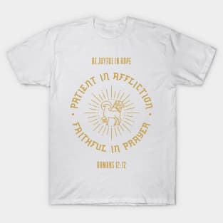 Romans 12:12 Be Joyful T-Shirt